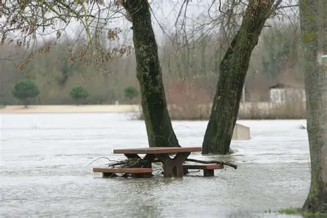 Décrue de la Charente à Angoulême